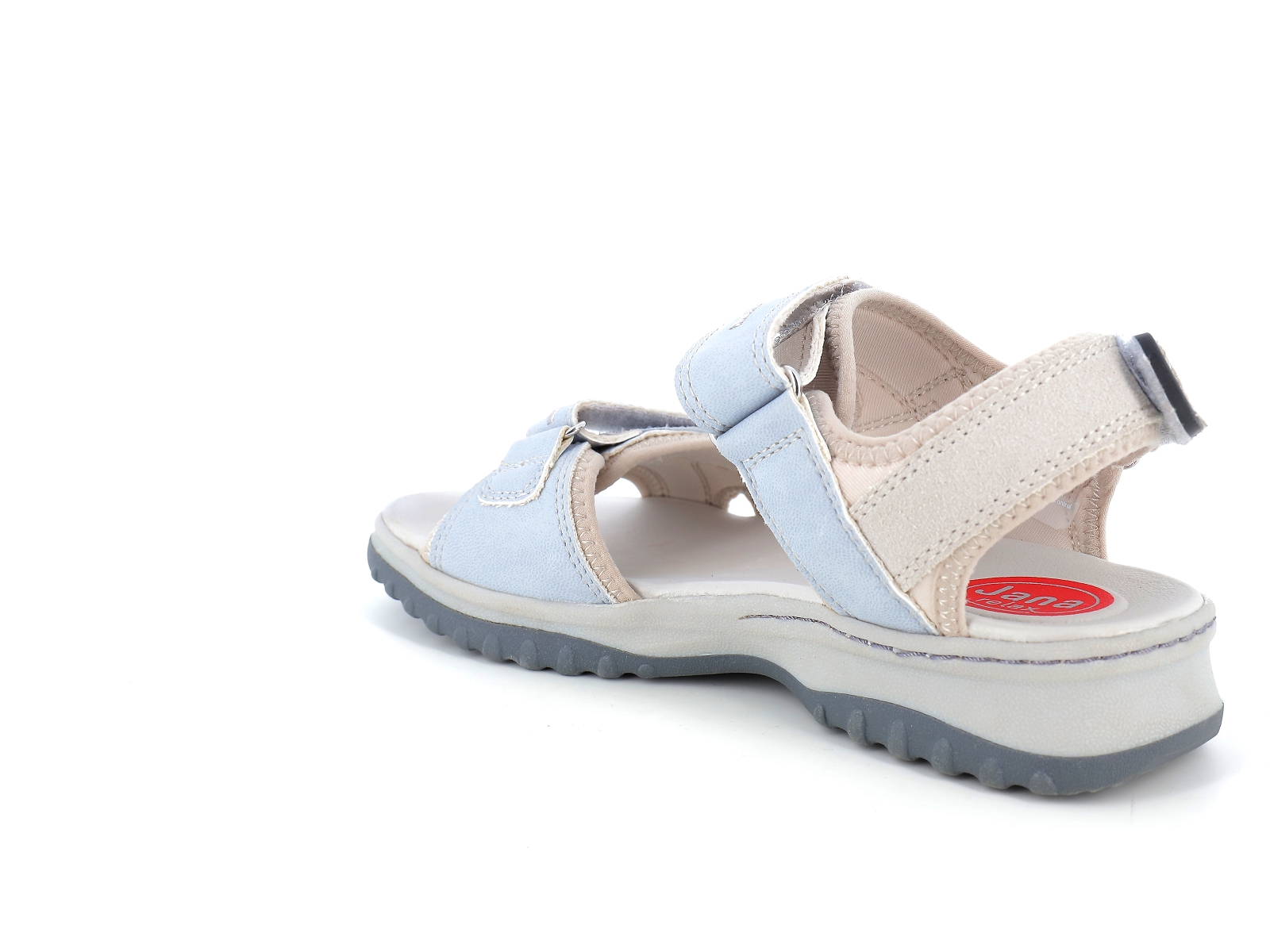 Jana  shoes-28766 Matières combinées Bleu Beige