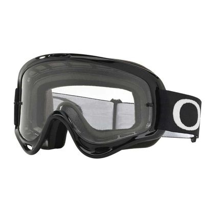 Masque cross Oakley XS O-FRAME MX JET BLACK ECRAN CLAIR 2024 - Noir