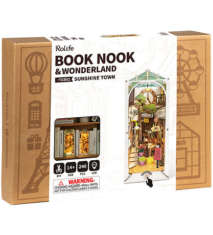 Rolife Miniatur-Diorama - DIY - Book Nook & Wonderland - Sunshi