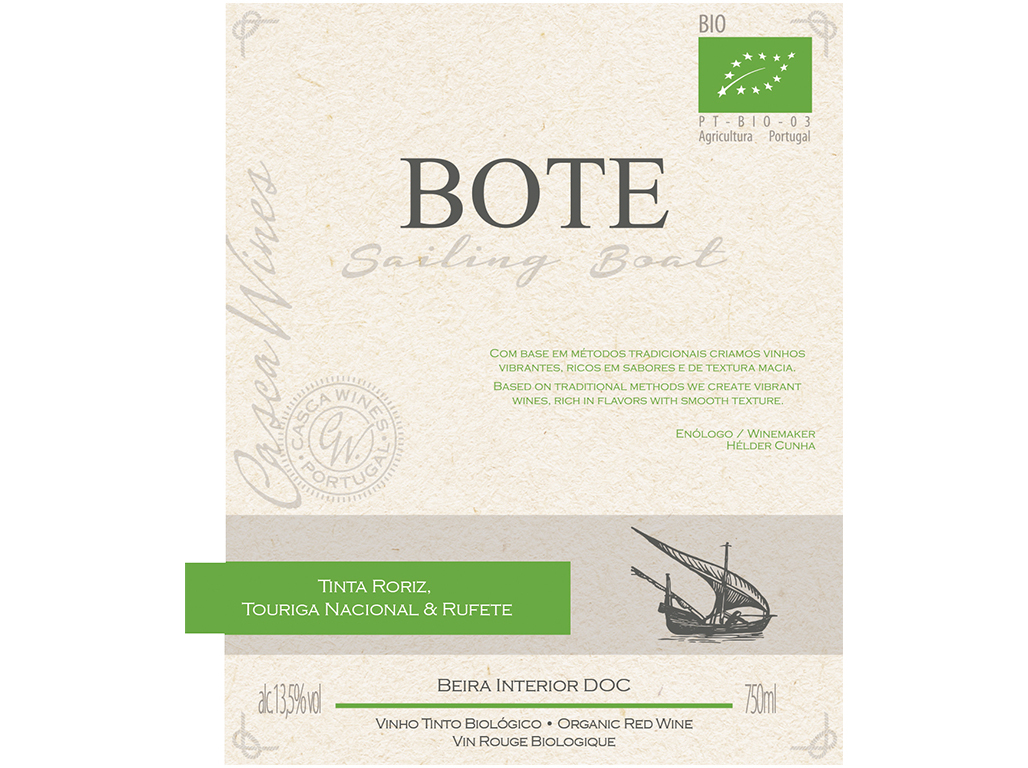 VINHO TINTO BOTE BEIRA INTERIOR DOC BIO 0.75L