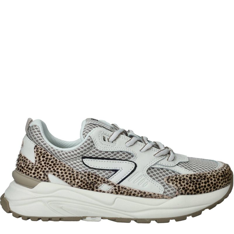 HUB Grid M52 Sneakers Beige Dames