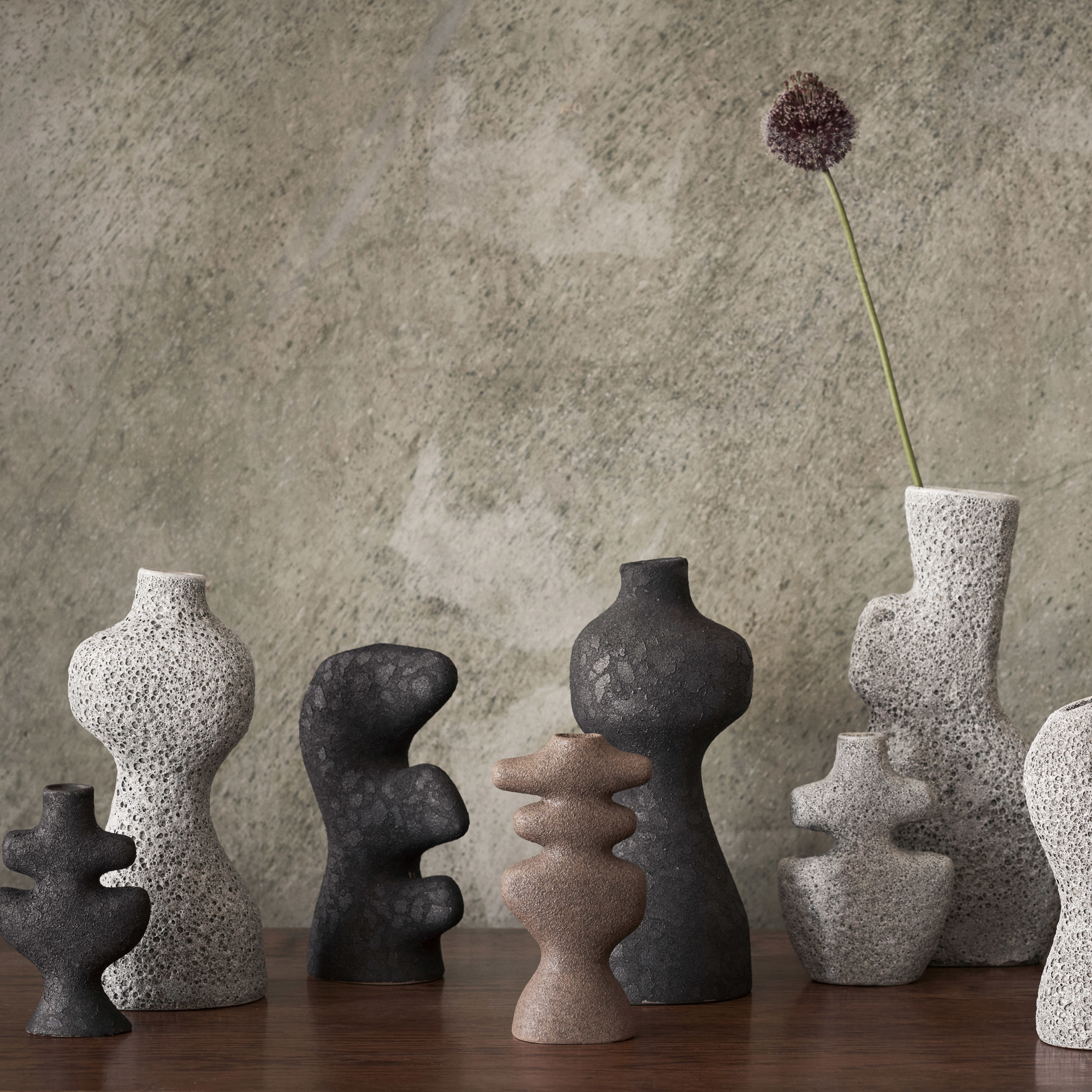 Kandelaar Yara rustic iron small