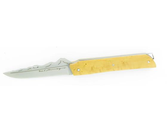 Brin d'Auvergne - Poche - Buis Couteau de poche auvergnat