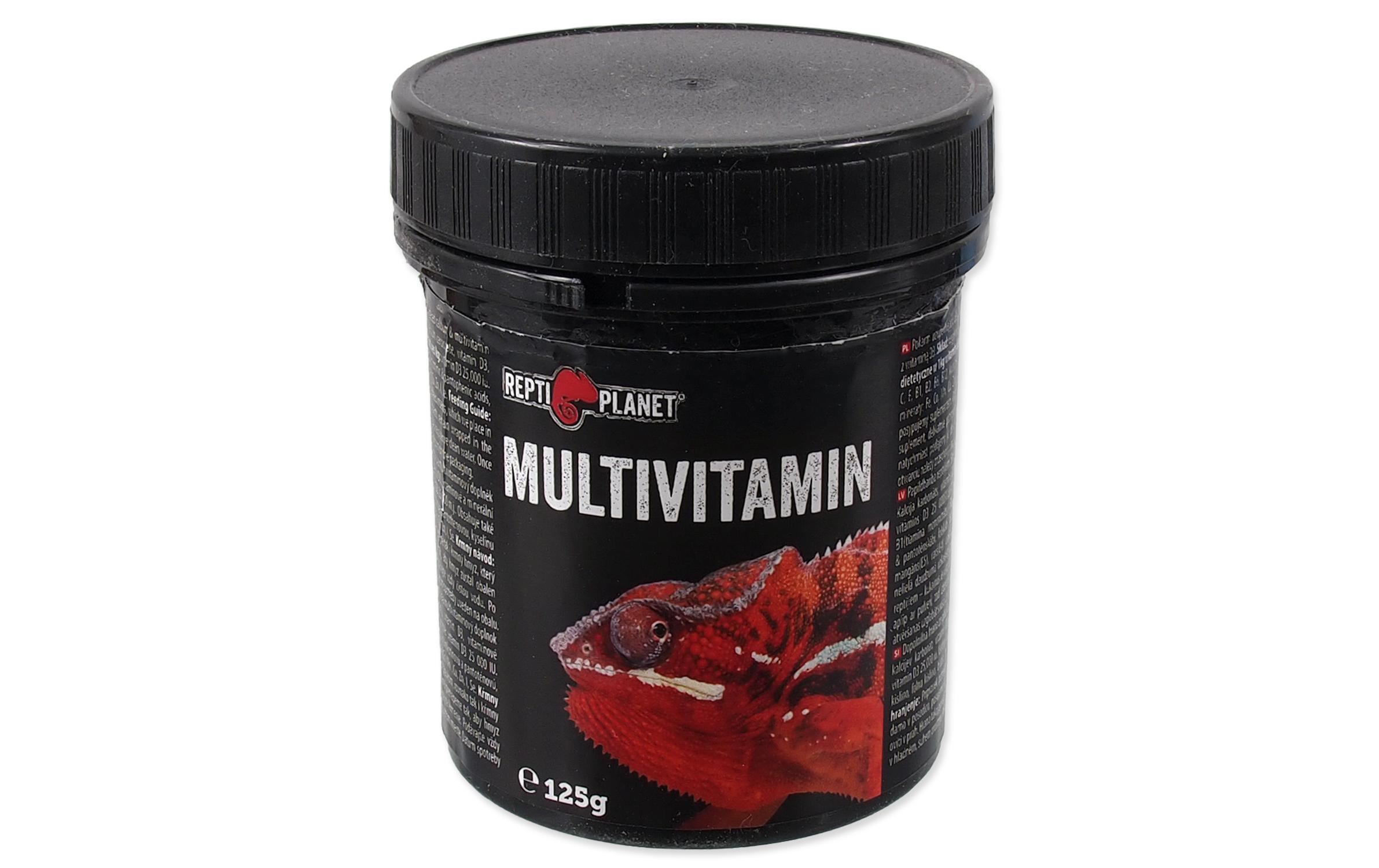 Multivitamin, 125 gVitaminvormischung für Reptilien