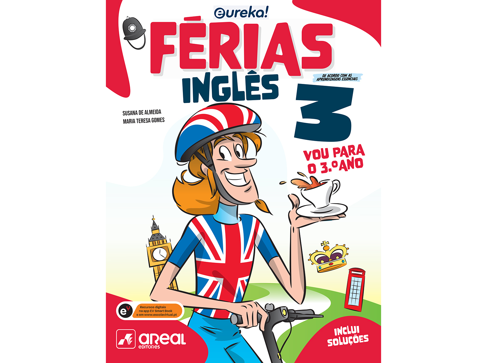 LIVRO EUREKA! FÉRIAS - INGLÊS - 3.º ANO