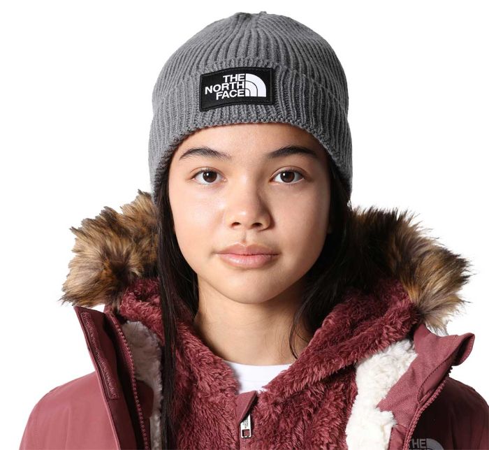 Teen Box Logo Cuff Beanie hue