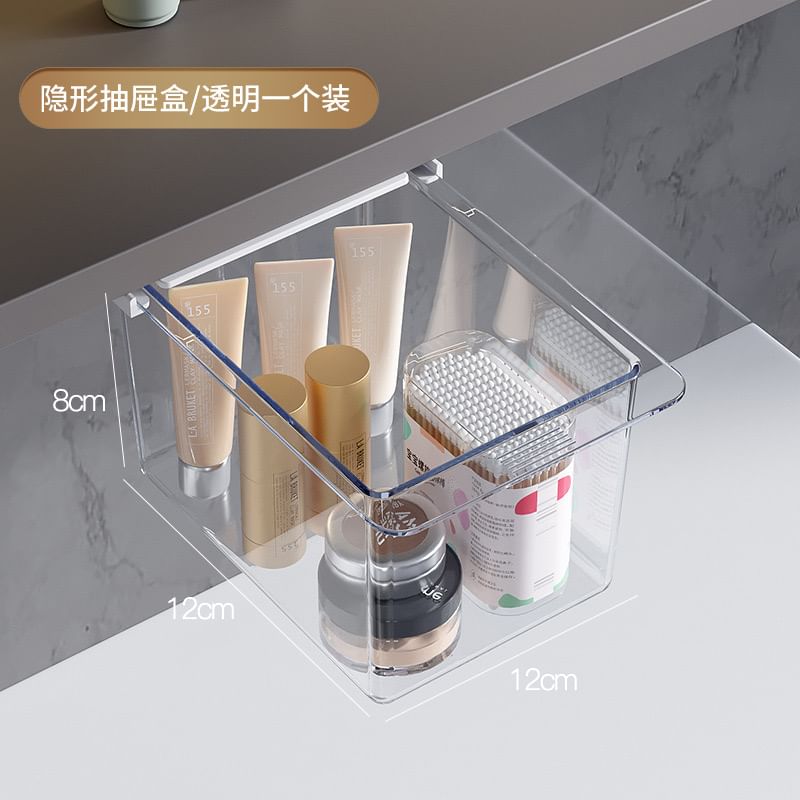 Cutie Pie - Transparante plastic bureau-make-up organizer (verschillende ontwerpen)