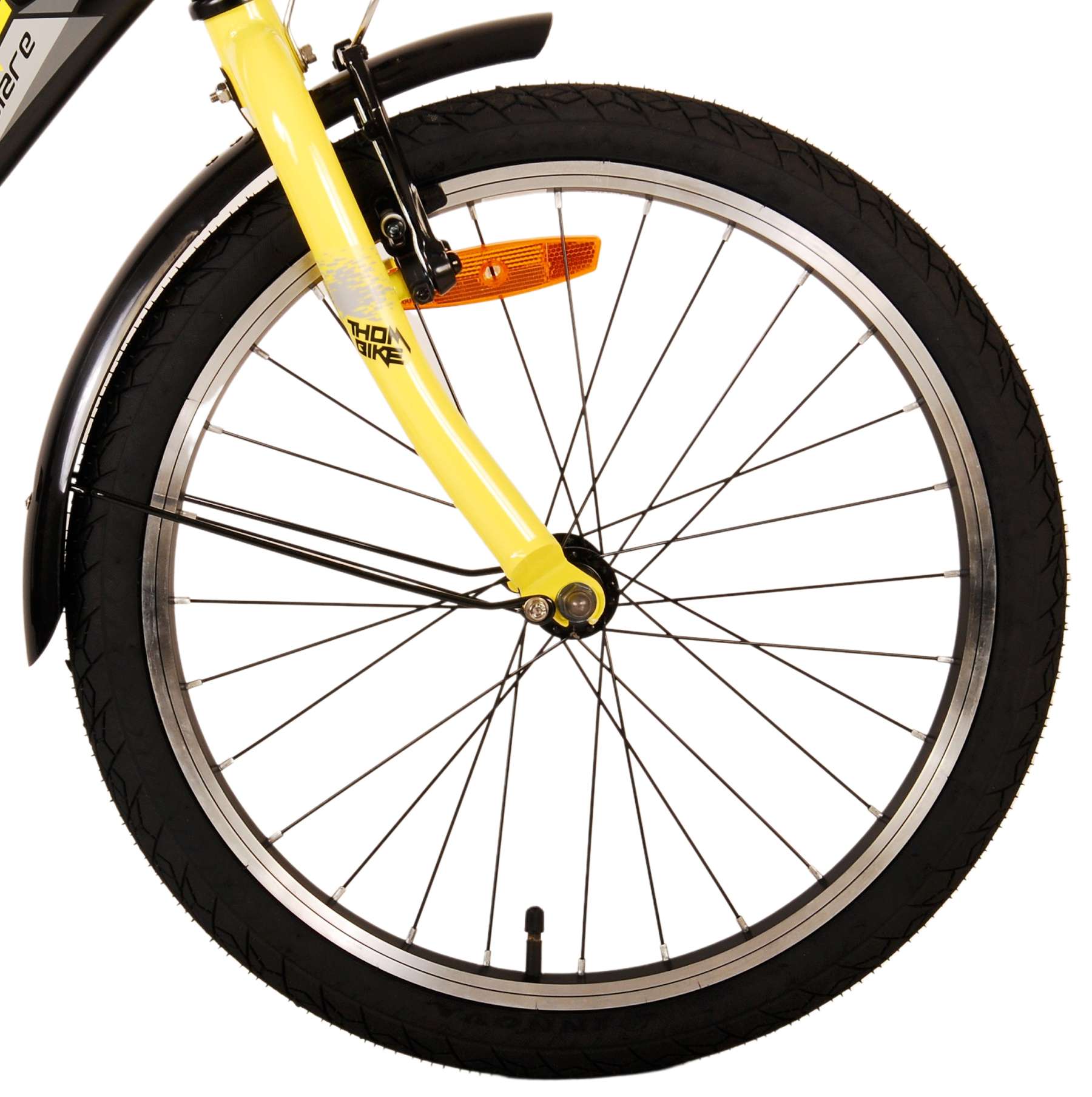 TPFSports Thombike Kinderfahrrad - Jungen - 20 Zoll - Rücktritt + Handbremsen - Schwarz/Grün
