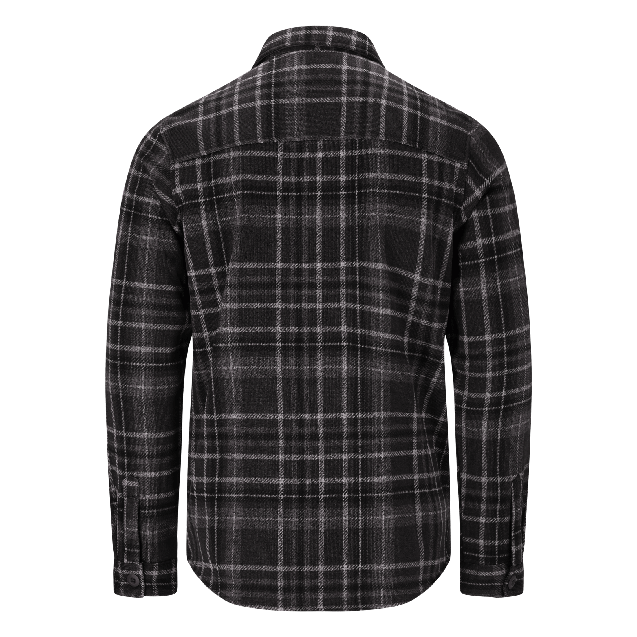 Vertical Deweon M Checked Fleece Shirt - Fritid og bomull