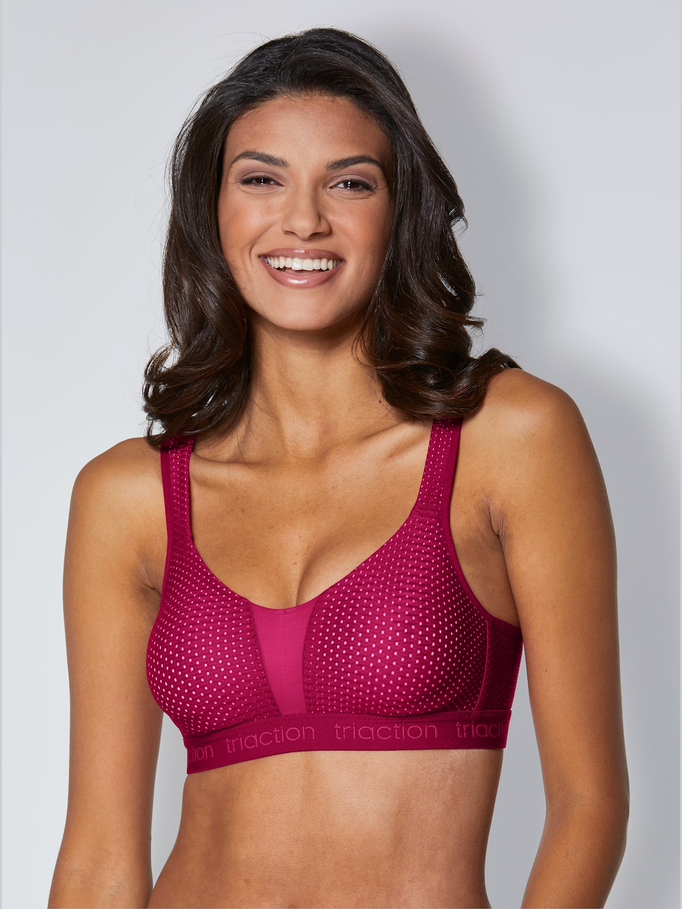 Soutien-gorge de sport sans armatures très pratique