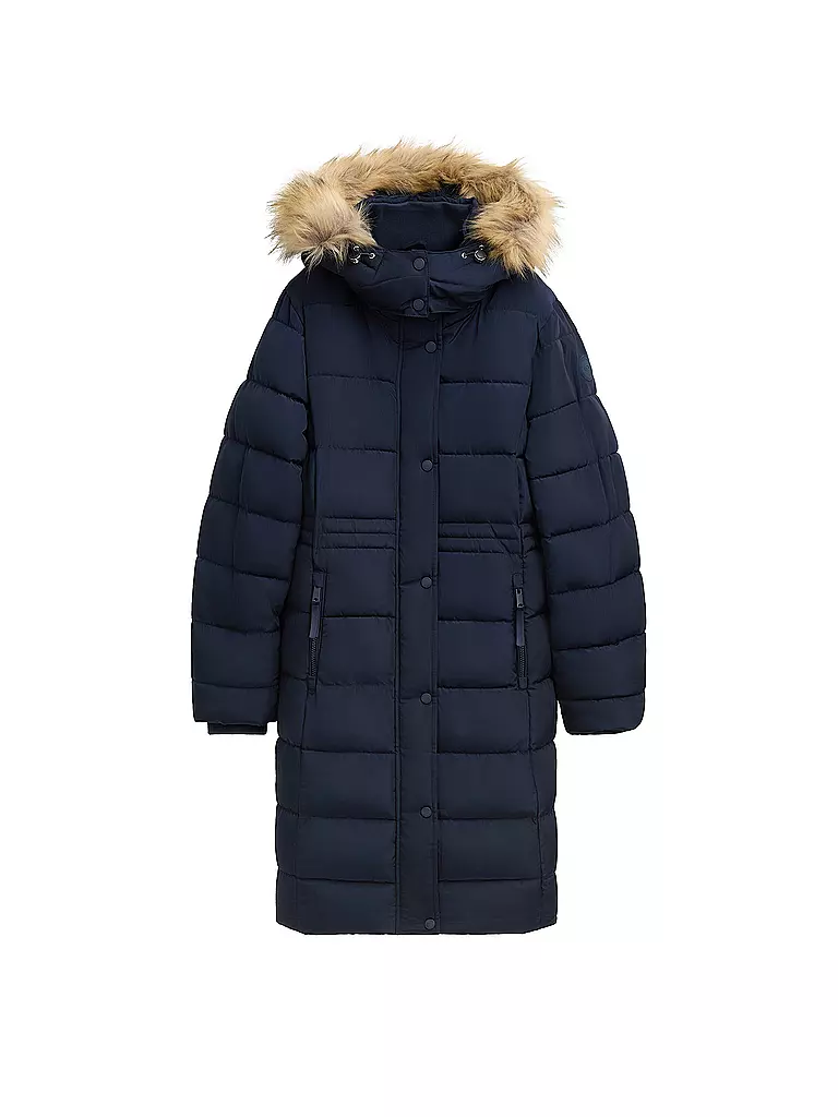 TOM TAILOR Steppmantel dunkelblau