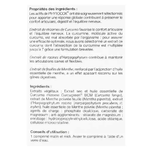 Dissolvurol Phytocox 60 comprimidos