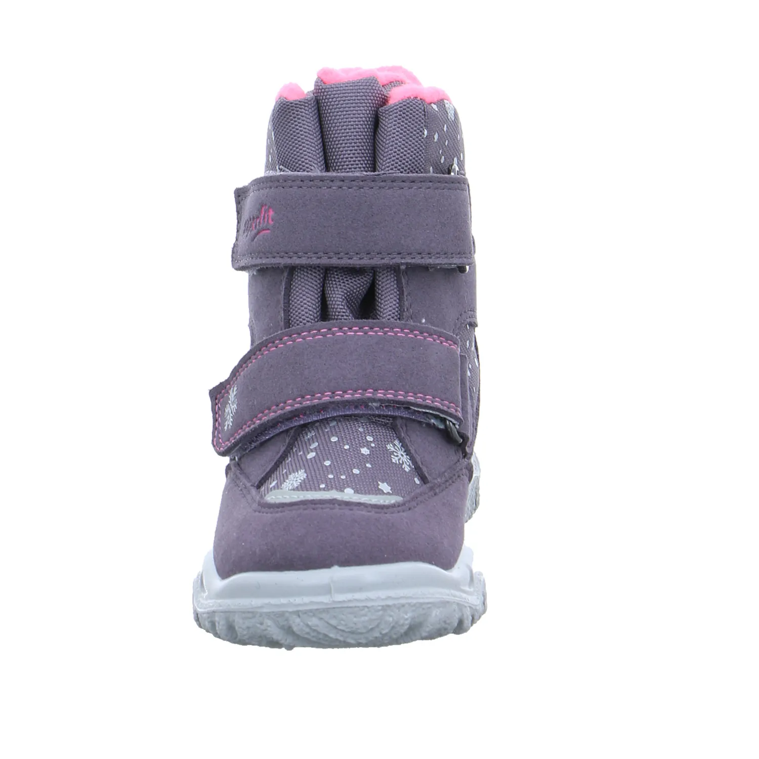 SUPERFIT Kleinkinder-Snowboot  Membran Flieder Textil  Baby-Winterstiefel Mädchen