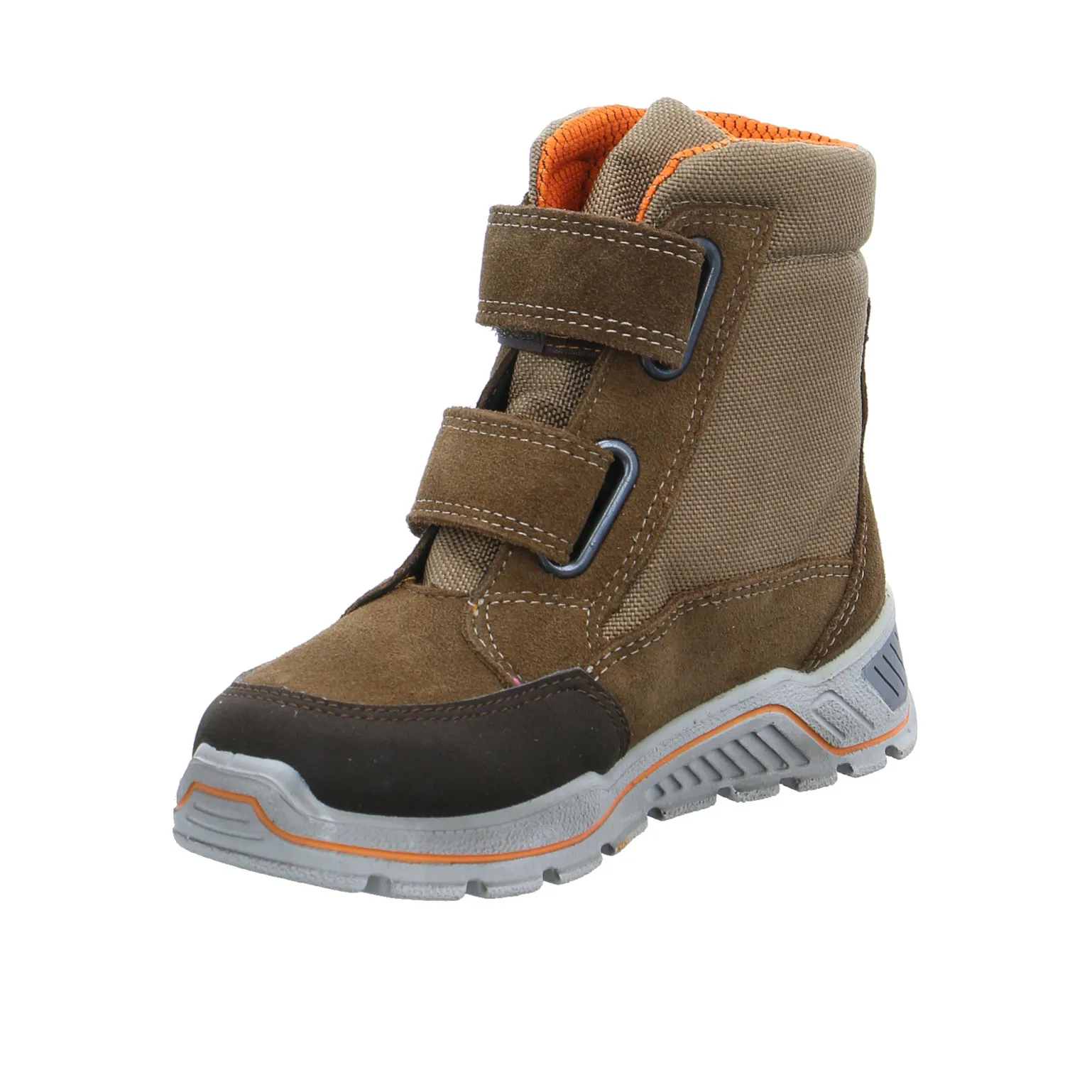 RICOSTA Jungen-Winter-Bottine Cognac Textil  Jungen Schneestiefel