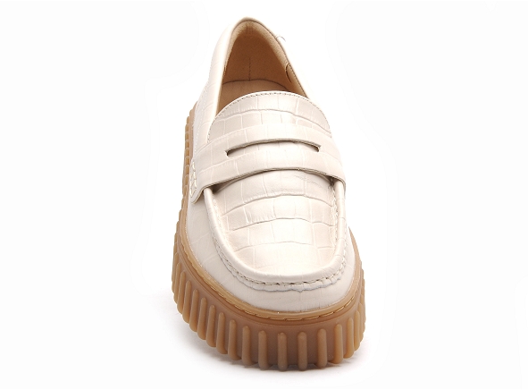 Clarks basses femme torhill penny blanc