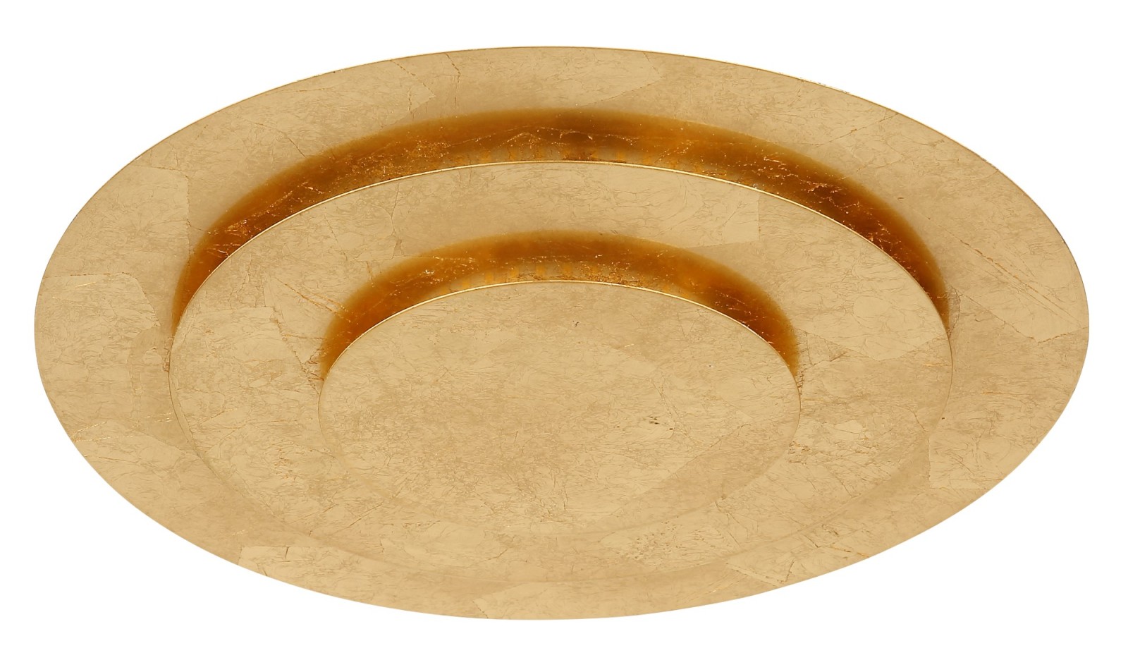 LED-Deckenleuchte - goldfarben - Ø 35 cm