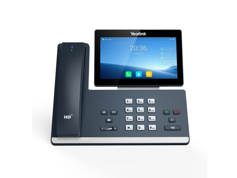 Yealink Tischtelefon T58W Pro Grau Elite-Desktop-Kollaborationsgerät