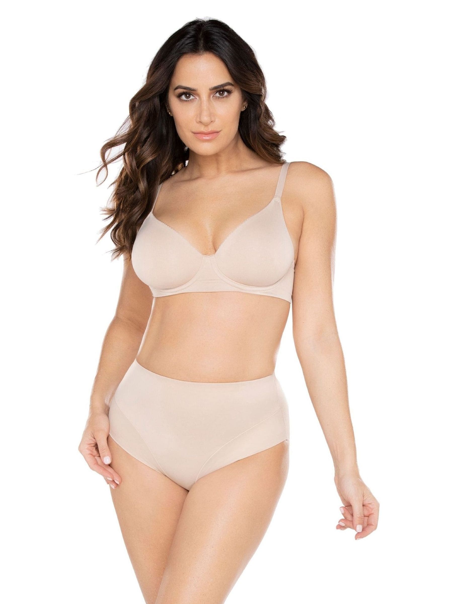 Beige - Miraclesuit Extra Stevige Controle Buikslip