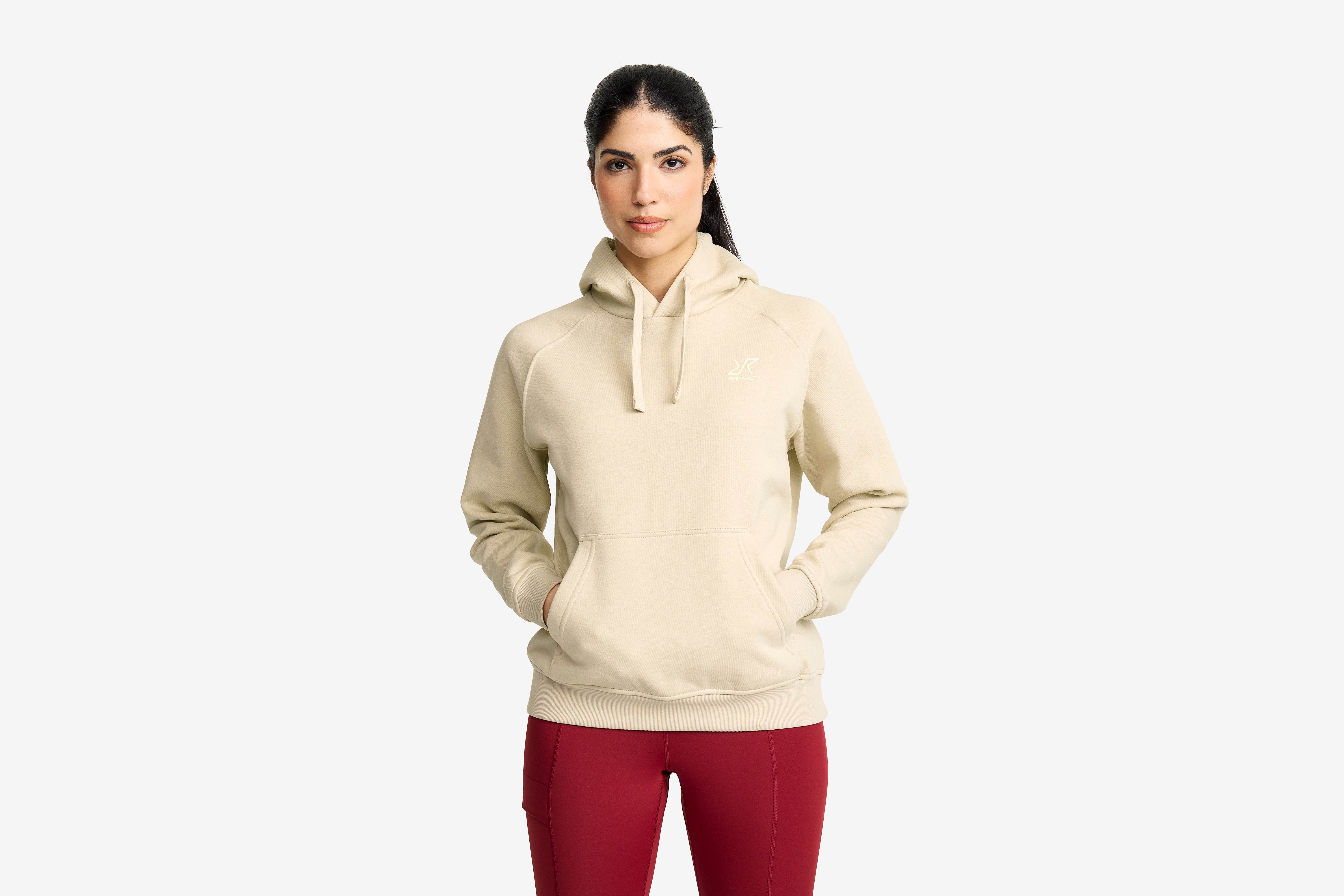 RVRC Hoodie Dame Oatmeal