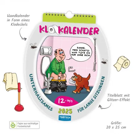 Trötsch Klo-Kalender 2025