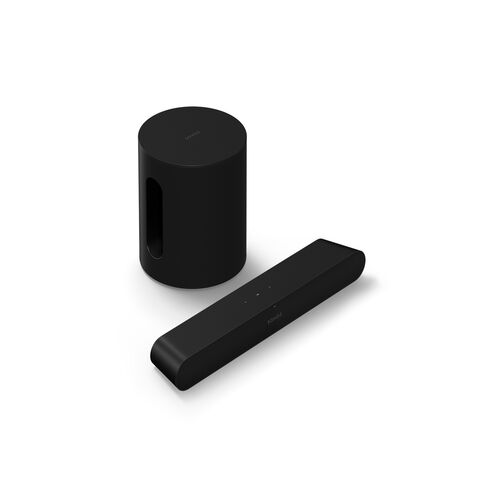 Supercompacte Sonos-soundbar met draadloze subwoofer