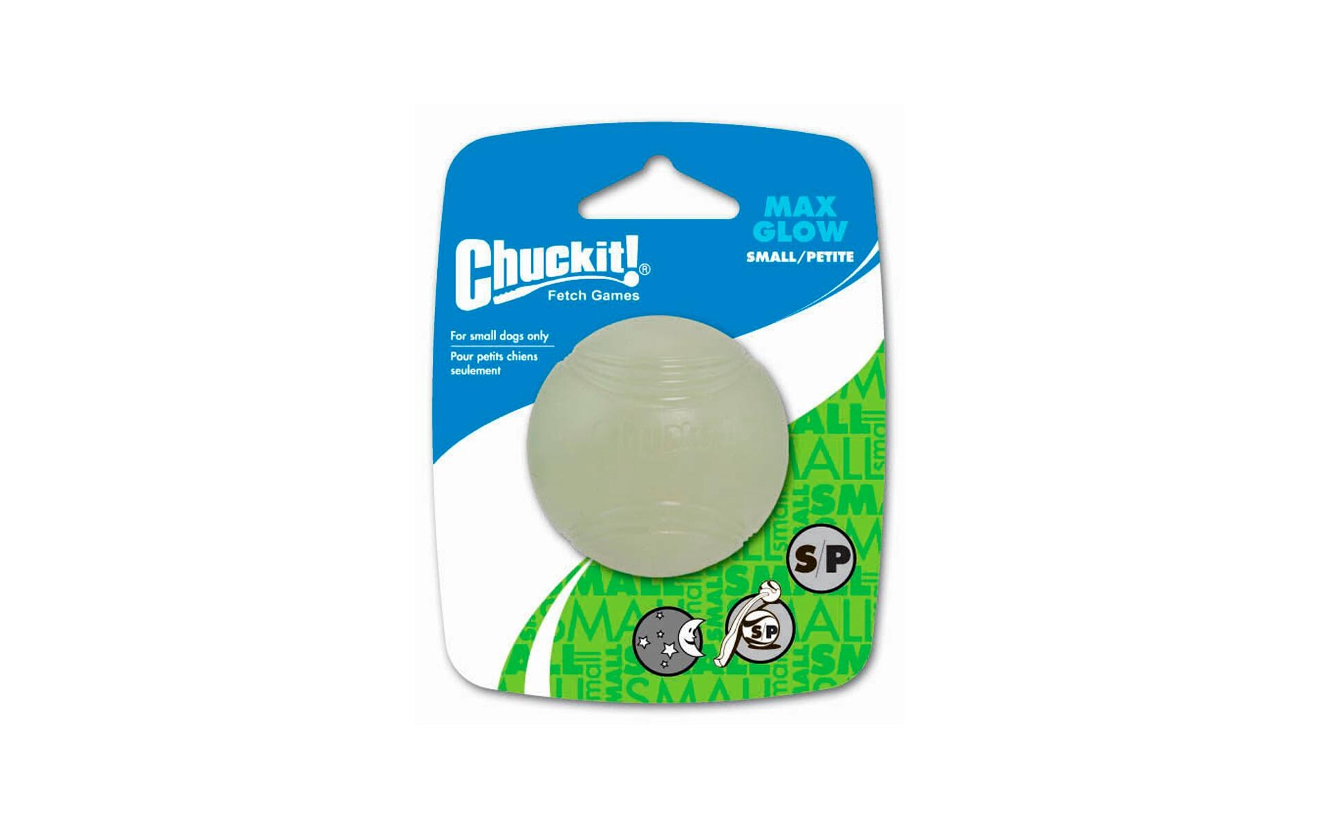 Hunde-Spielzeug Max Glow Ball S, Ø 5.5 cmWurfspielzeug