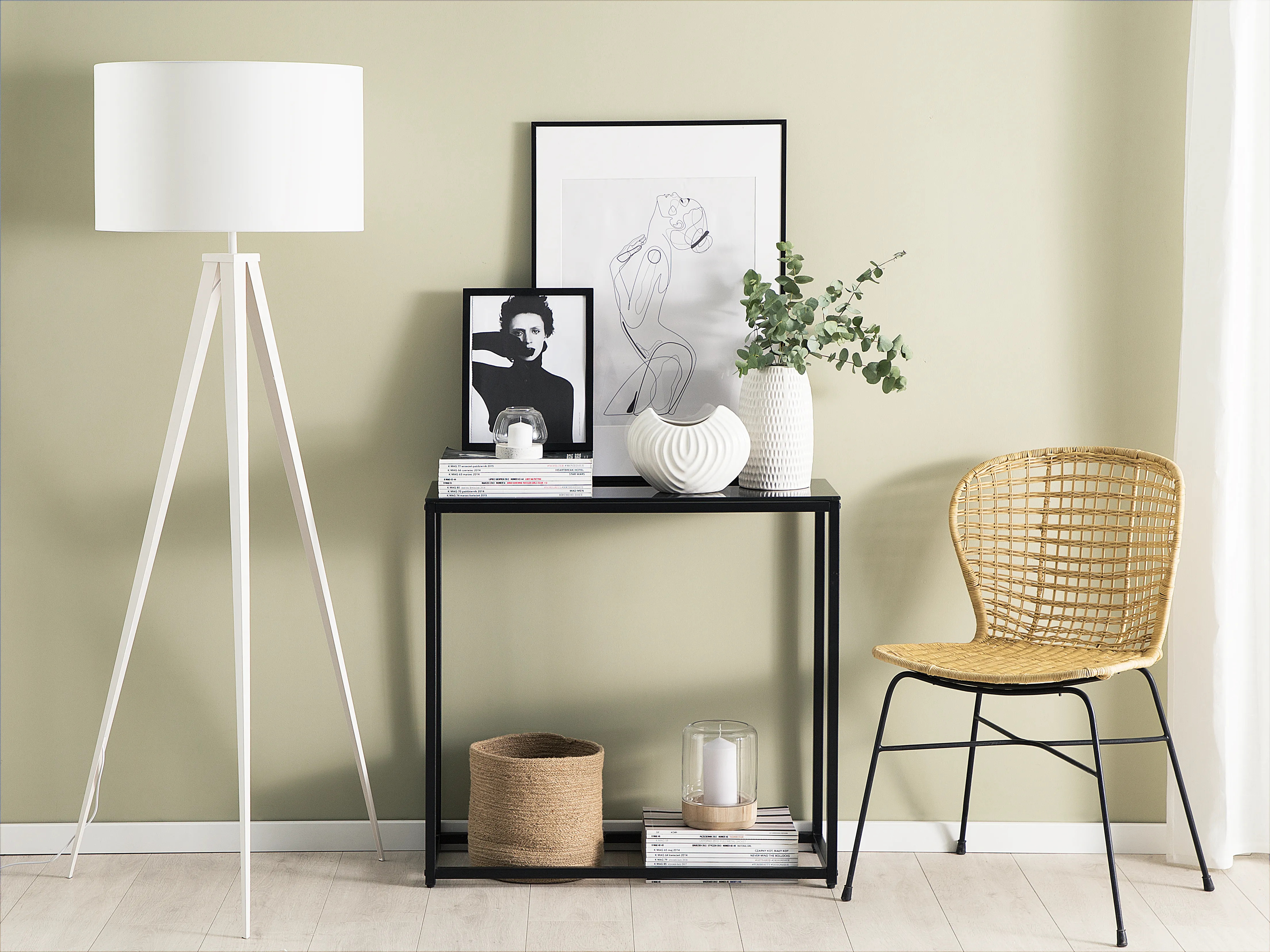 Staande lamp STILETTO Metaal Wit