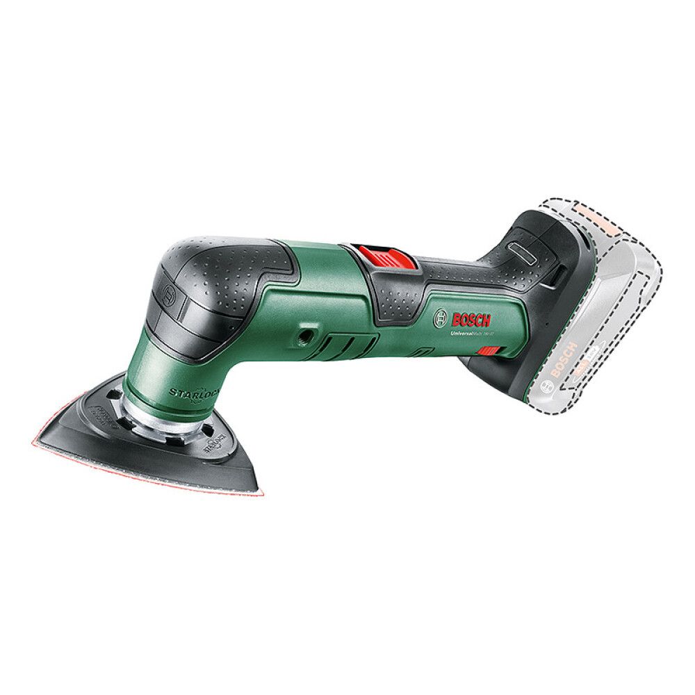 MULTIVERKTØY BOSCH UNIVERSAL MULTI 18-32 18V UTEN BATTERI