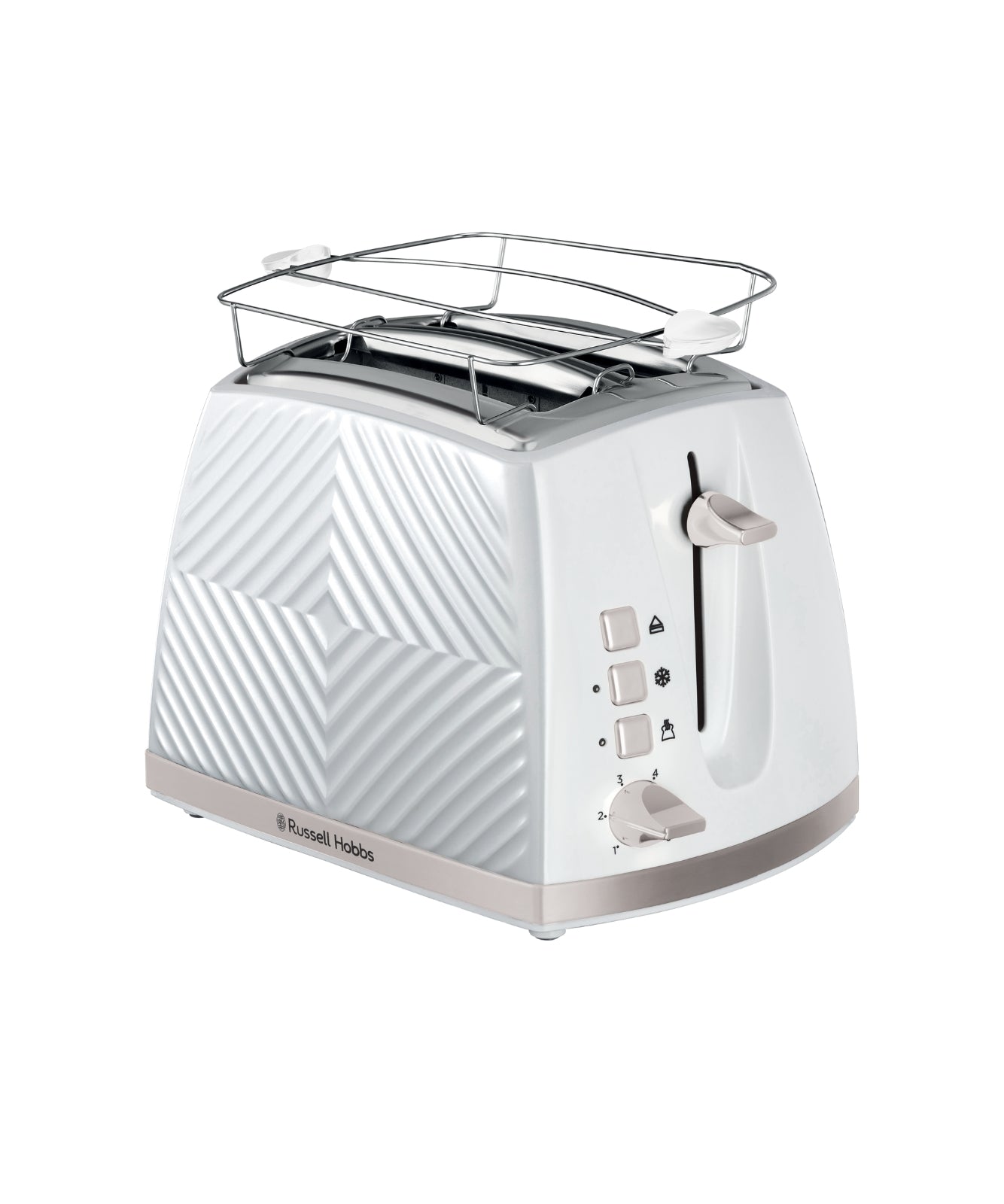Russell Hobbs  Groove 2S toaster - hvid