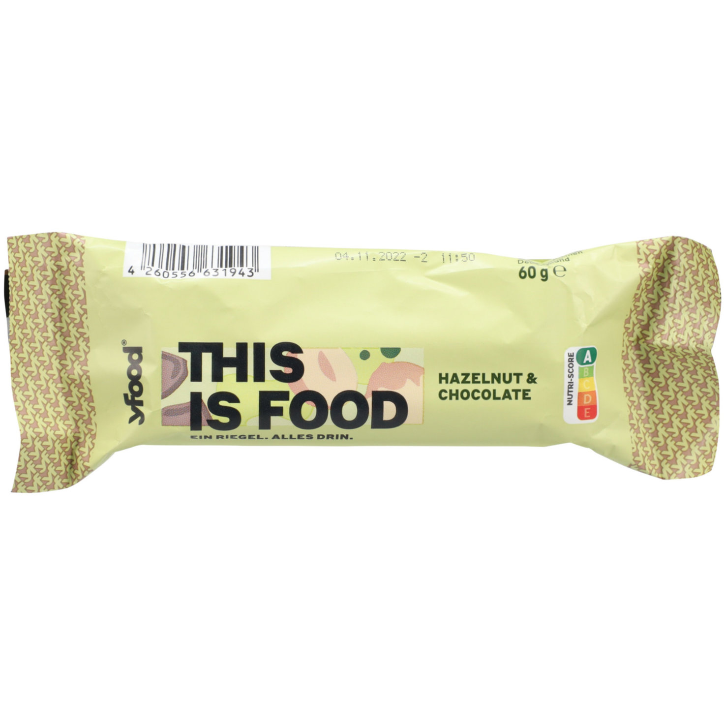 YFood Riegel Chocolate & Hazelnut