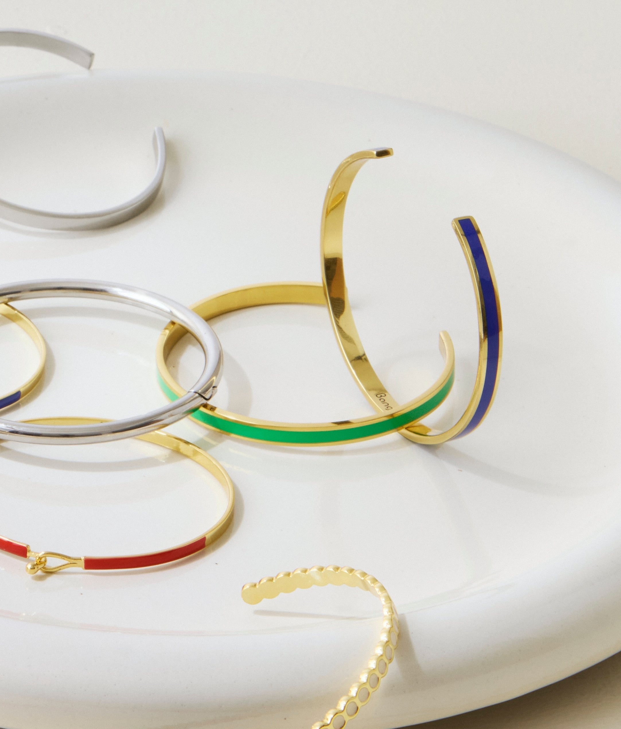 Bangle Up  Bangle armbånd - Simply Green