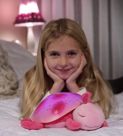 Cloud-B Nachtlicht - Twilight Ladybug - 24 cm - Rosa