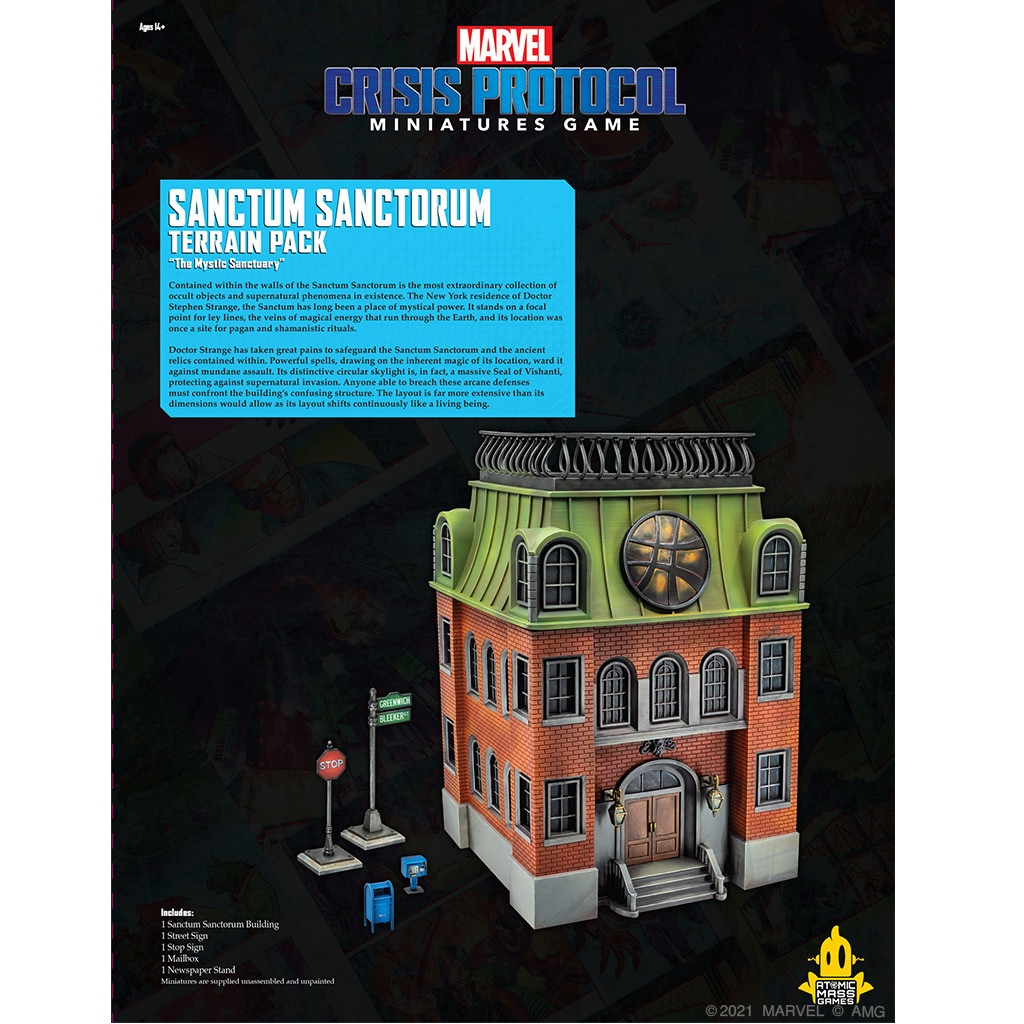 Marvel Crisis Protocol : Sanctum Sanctorum Terrain