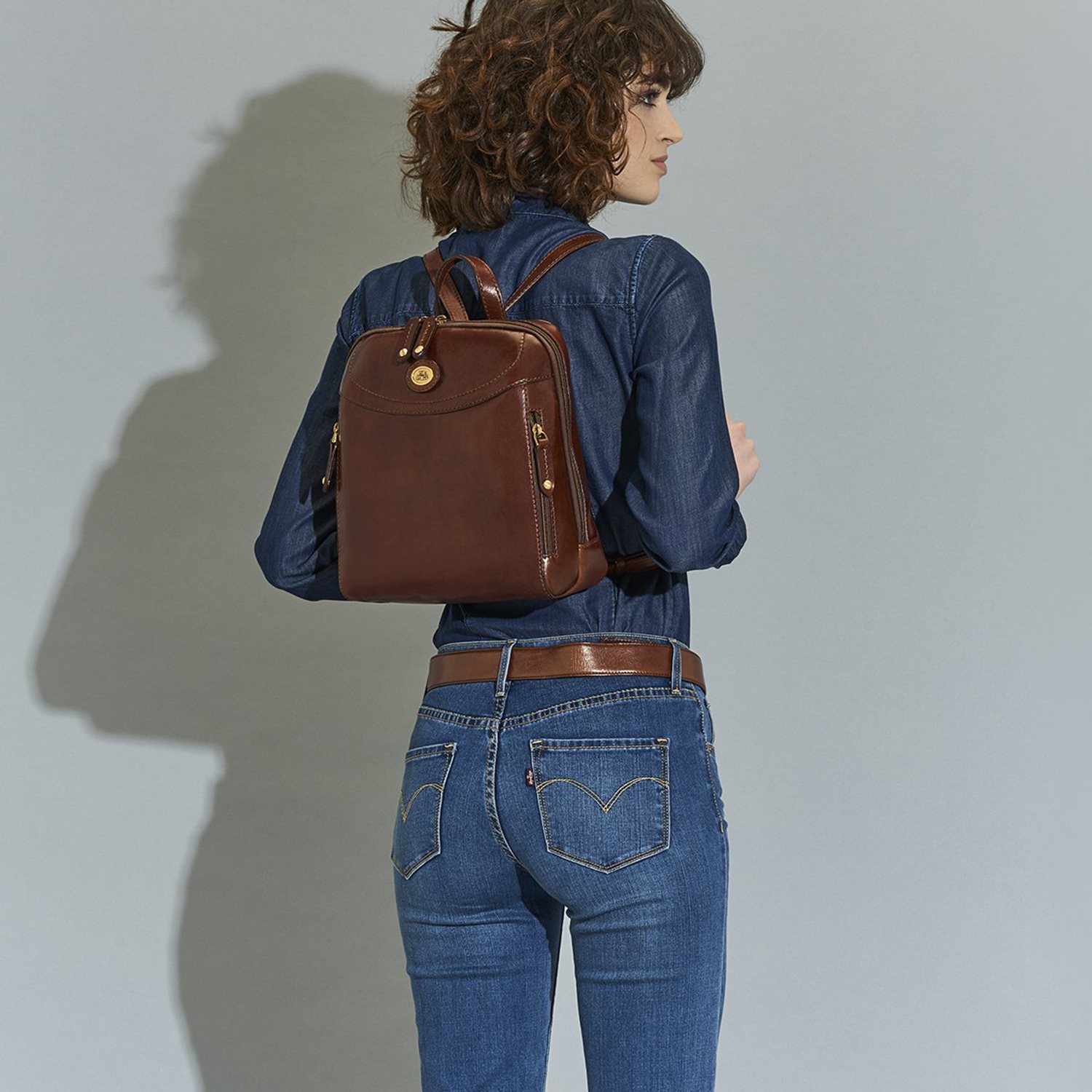 The Bridge Story Donna Backpack brown