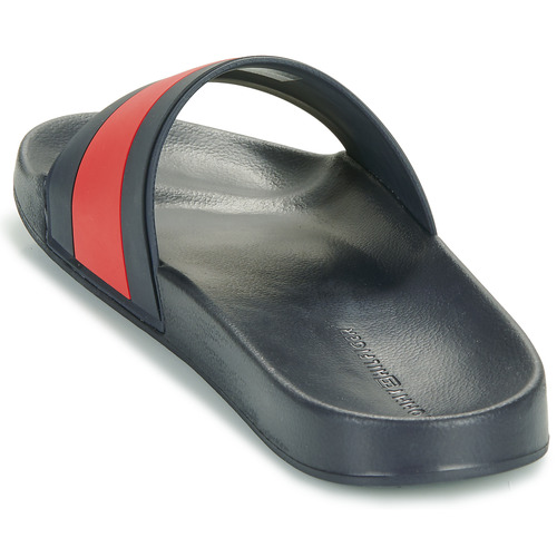 Tommy Hilfiger - RUBBER TH FLAG POOL SLIDE - Marine