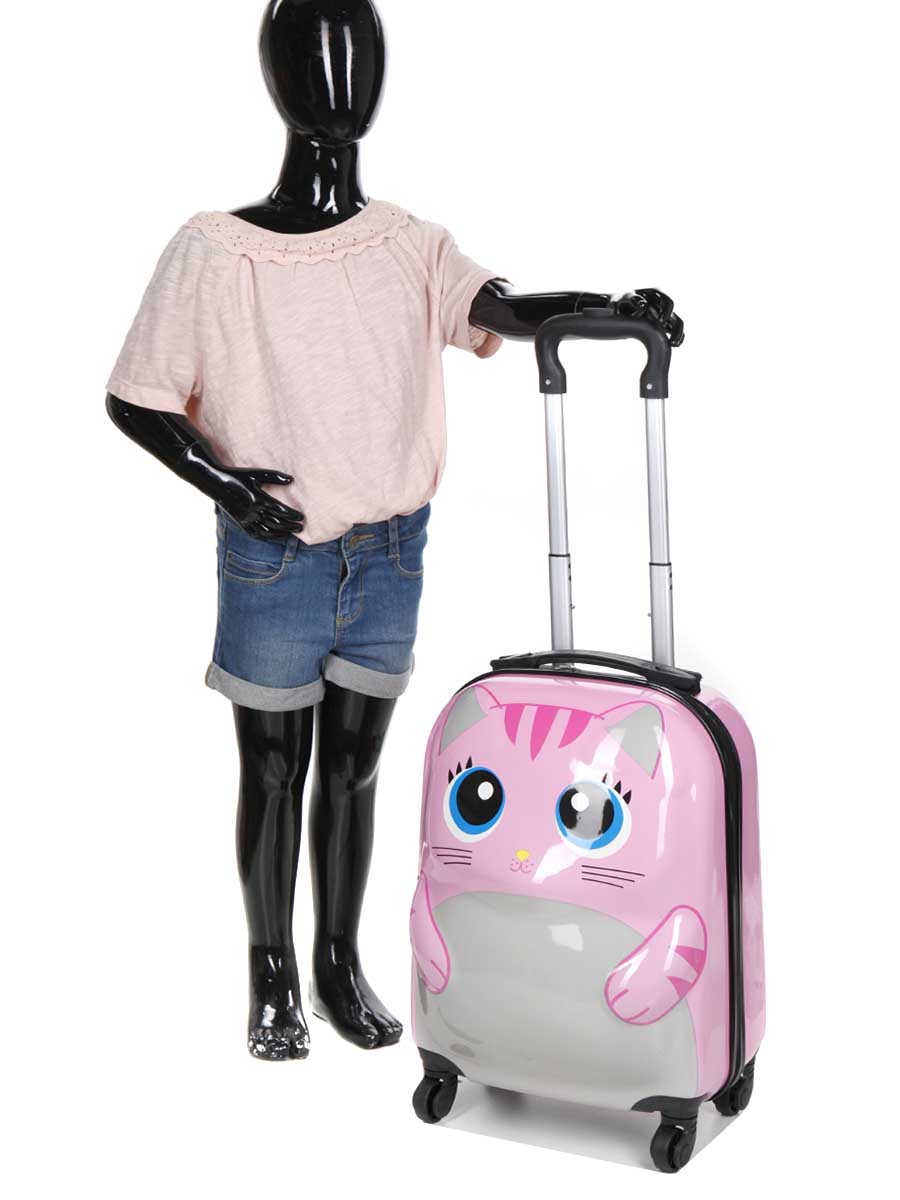Valise Kinston Kids Chaton 46 cm
