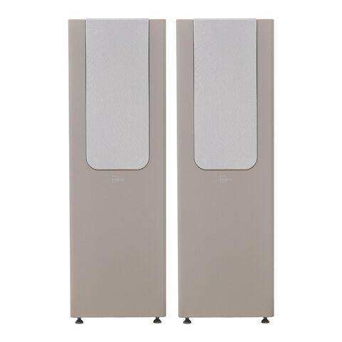 Lyngdorf FR-2 Grill – Gabriel stoffen front voor de FR-2 vloerstaande luidspreker Light Grey