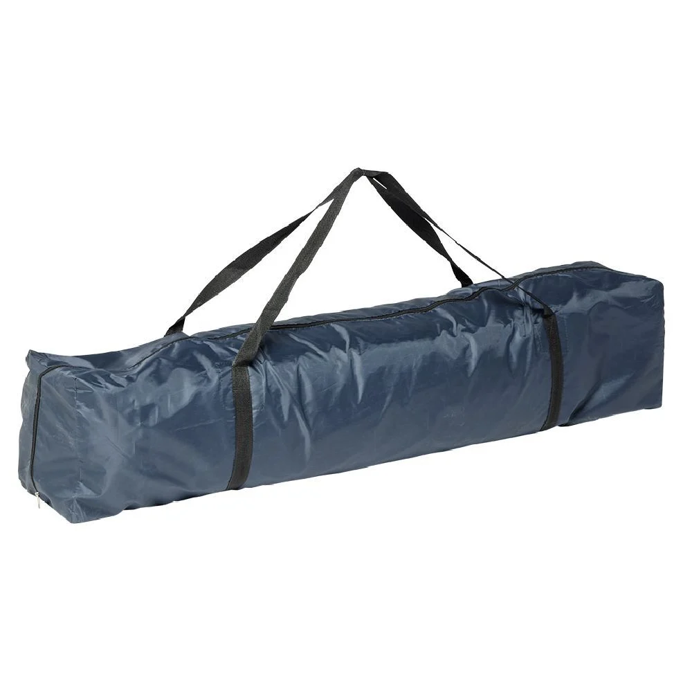 Tonnelle carrée Easy ouverture télescopique gris 290x290xH265cm 5,8m²