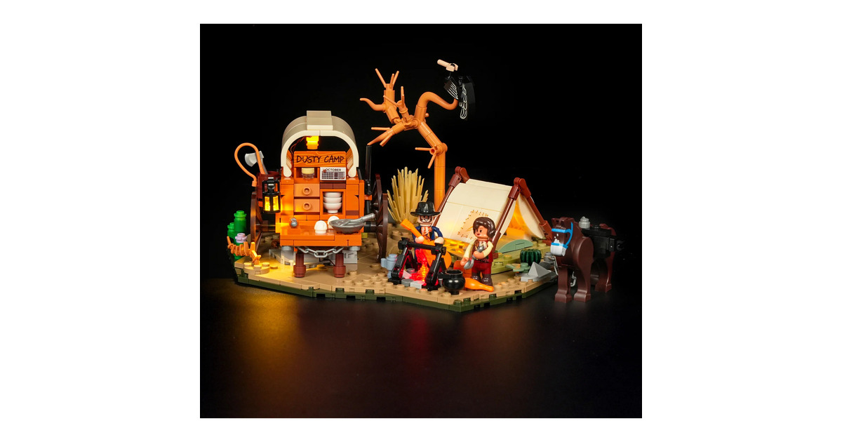 LumibricksThe Old West - Cowboy Camp Constructiespeelgoed  (F9076)