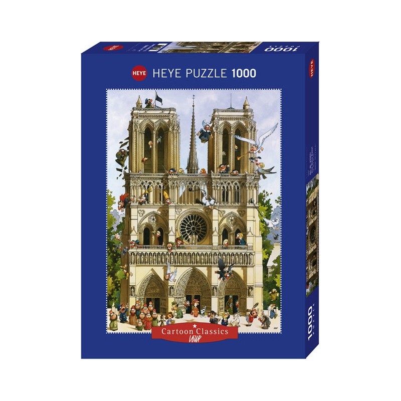 Puzzle 1000 pièces - Vive notre dame
