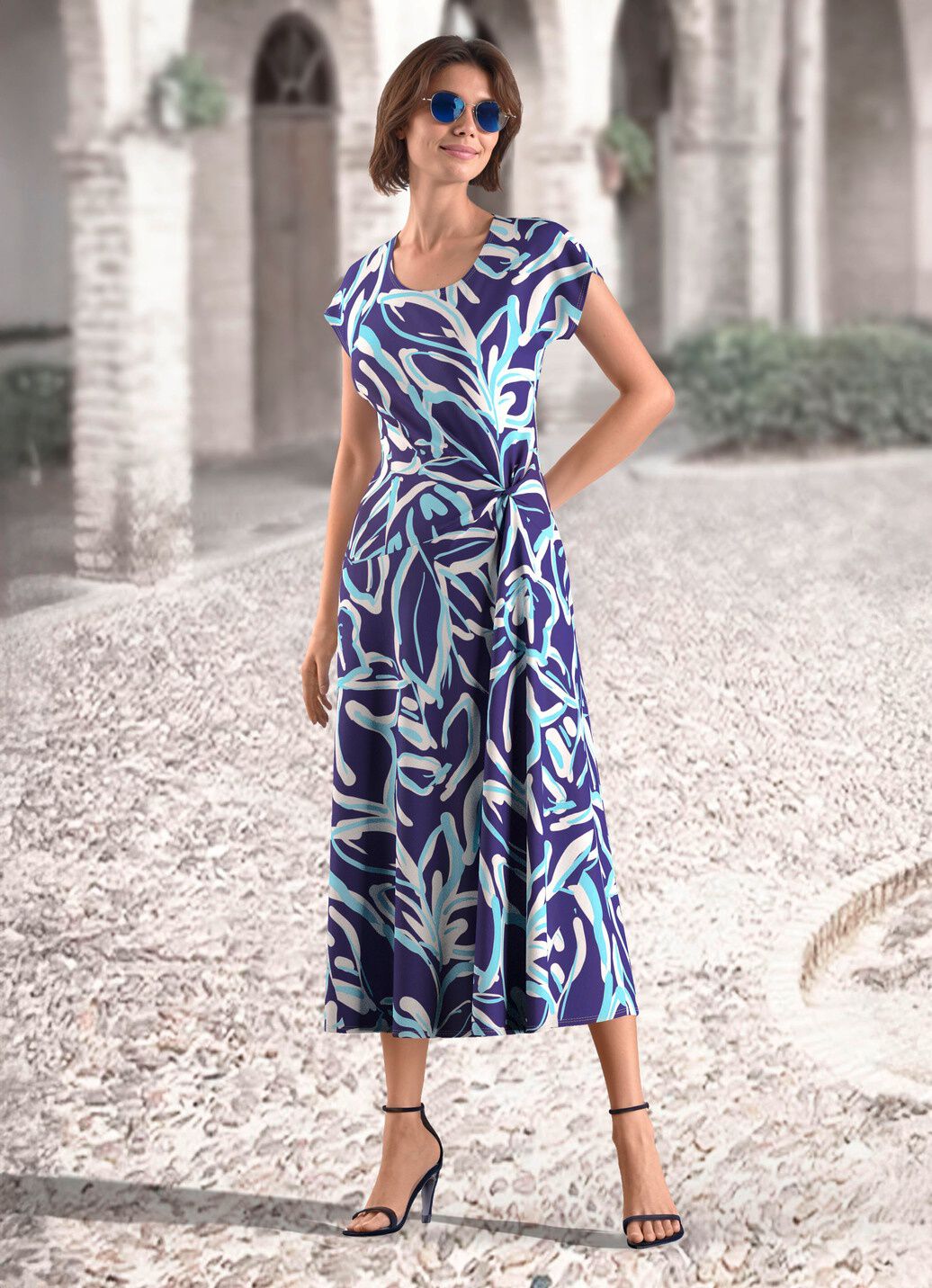 Kleid in Schlupfform