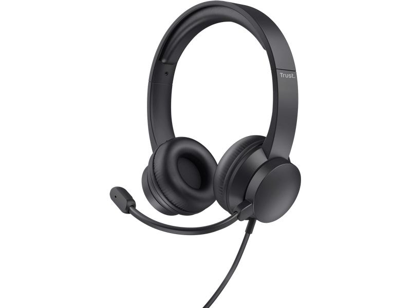 Trust Headset Ayda Leichter On-Ear-Kopfhörer mit verstellbarem Kopfbügel