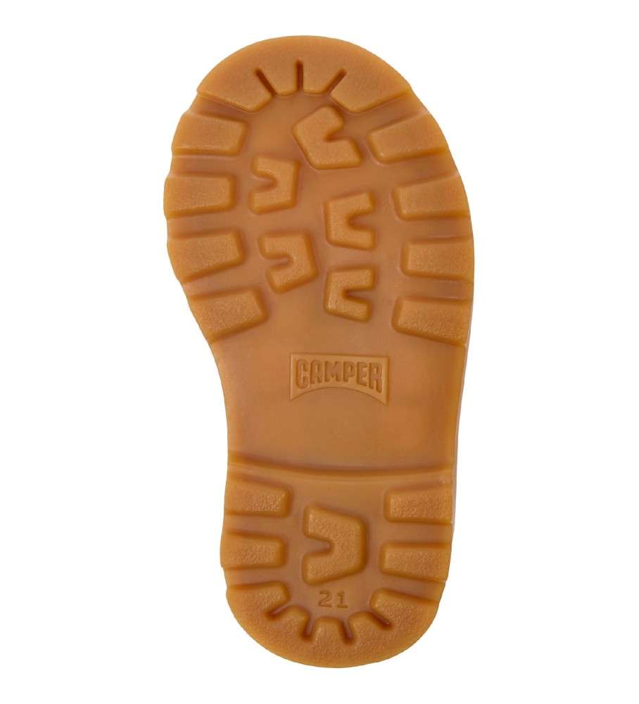Tênis Camper Brutus em couro azul marinho
