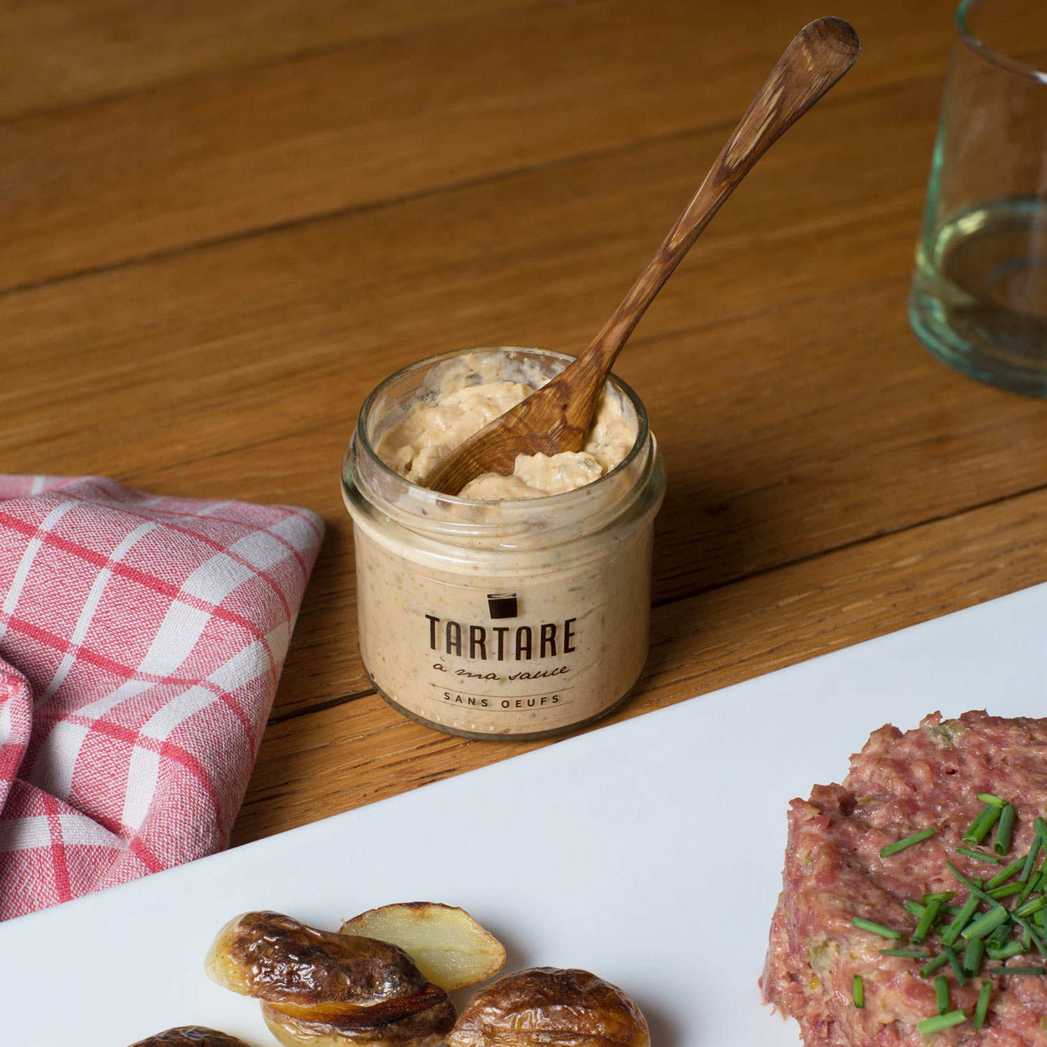 Tartare à ma sauce - sauce végétale acidulée