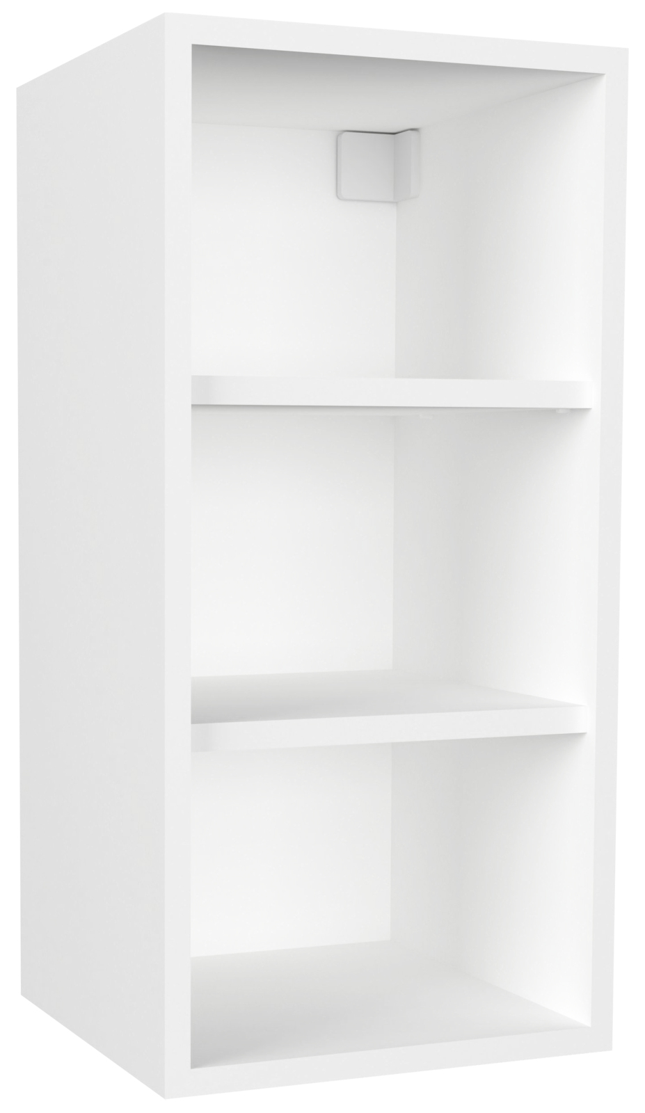 Hängeregal ESILO - weiß - 3 Fächer - 30 cm