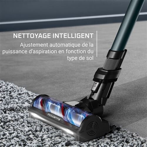 Aspirateur balai Rowenta ROWENTA X-FORCE FLEX 13.60 ANIMAL, ASPIRATEUR BALAI LAVEUR SANS FIL, 150AW & 60MN AUTONOMIE RH9AD1WO