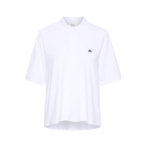 Karen By Simonsen Xenia Polo T-shirt, White, XS