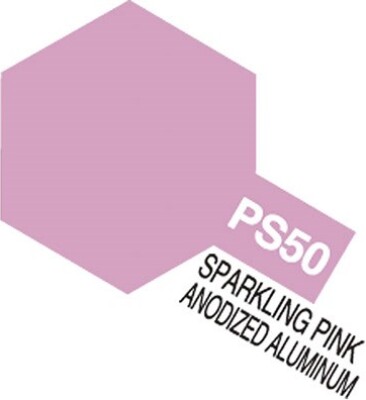 Tamiya Spraymaling - Ps-50 Sparkling Pink Anodized Aluminium - 86050
