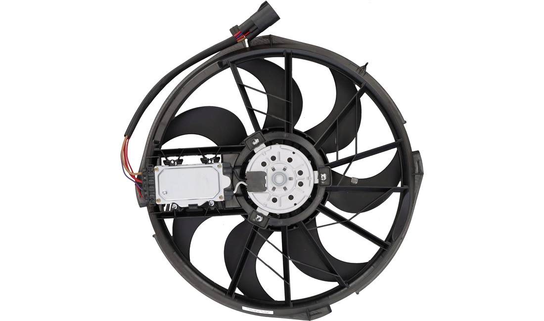Ventilator, motorkøling