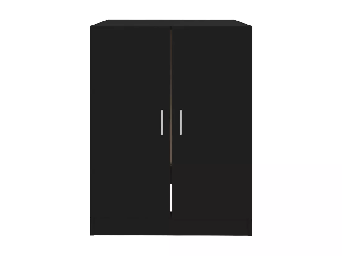 Meuble pour machine à laver Noir 71x71,5x91,5 cm